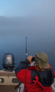 Leanne fishing