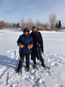 Mary Ann Baynton, snowshoeing, perseverance