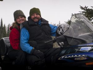 snowmobiling in Northwest Ontario